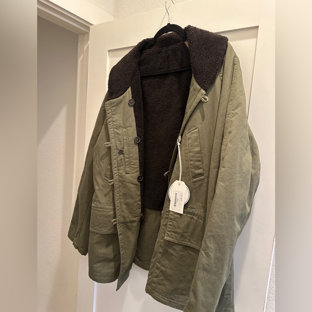 Universal Works reversible mackinaw jacket- new with tags!!